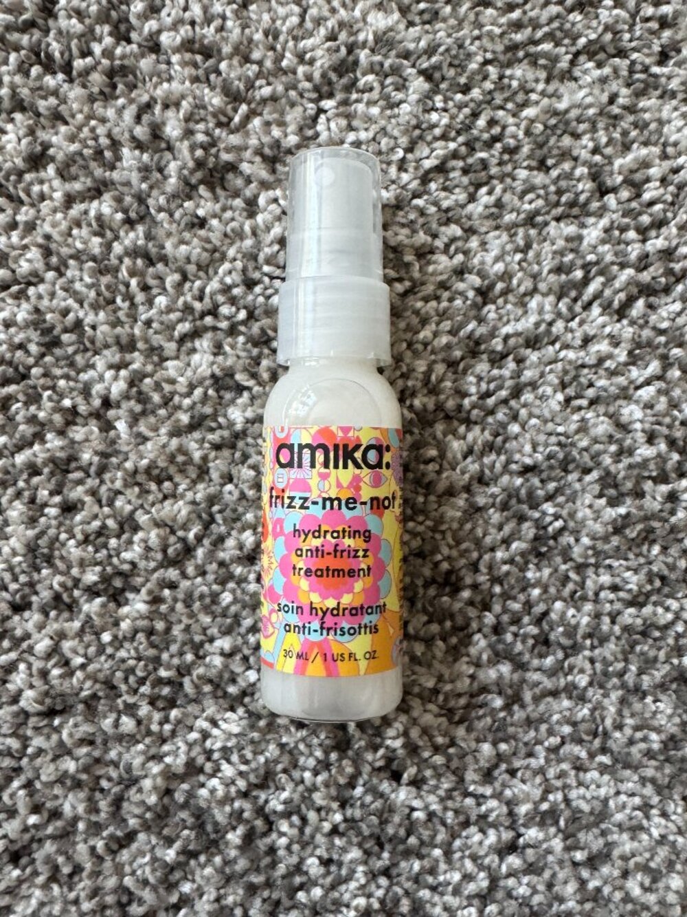 Amika Frizz-Me-Not Hydrating Anti-Frizz Treatment  Travel Size  NEW